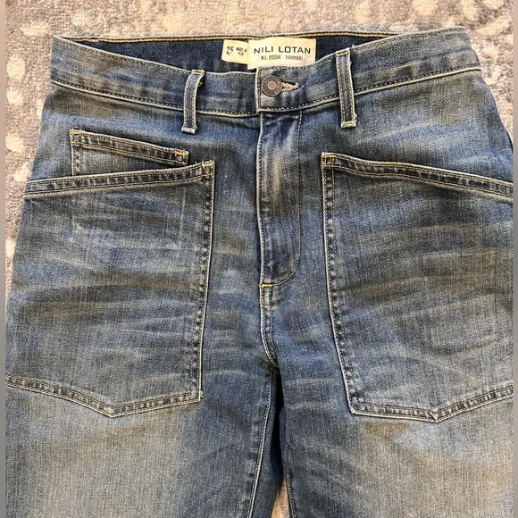 Nili Lotan Shon jeans, classic wash, 25 - Picture 7 of 8
